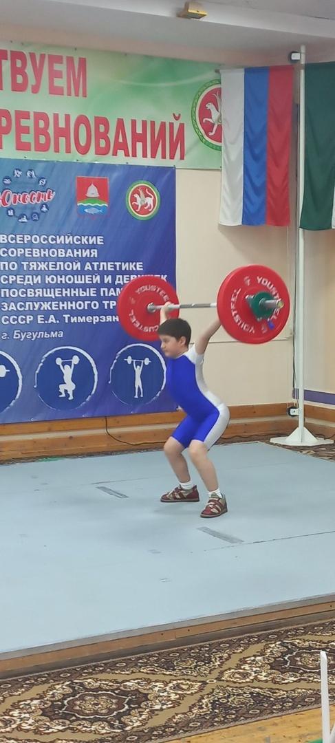 В Бугульме с 4 по 8 апреля прошли Всероссийские соревнования по тяжёлой атлетике.