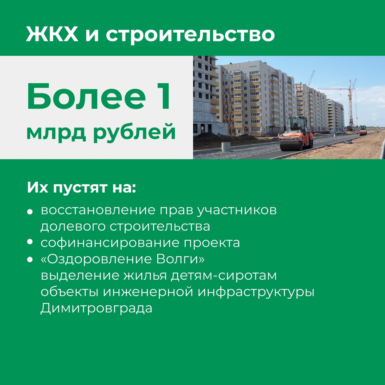 На развитие и модернизацию инженерной инфраструктуры Димитровграда будут выделены дополнительные средства из областного бюджета.