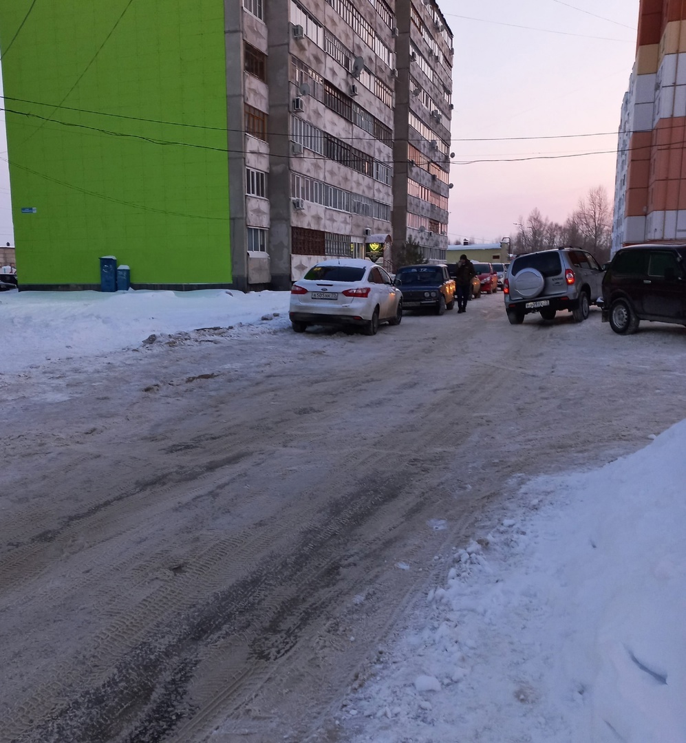 Муниципальный ЦУР: на улице Алтайской повторно очистили внутриквартальный проезд.