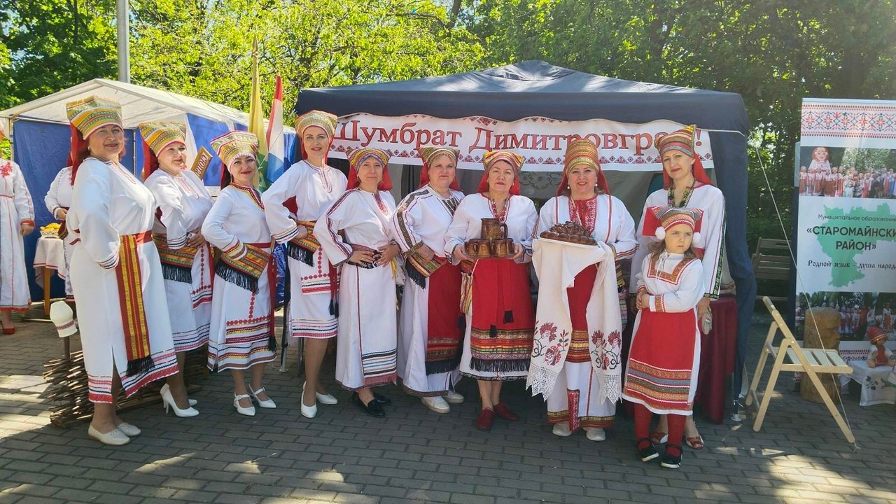 Делегация Димитровграда приняла участие в региональном национальном мордовском празднике Шумбрат и Дне дружбы народов.