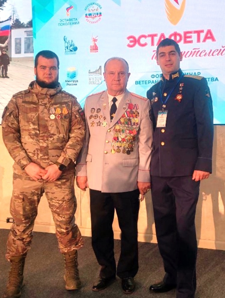 Валерий Викторович Агафонов стал лауреатом Всероссийской премии &quot;Эстафета Победителей&quot;.