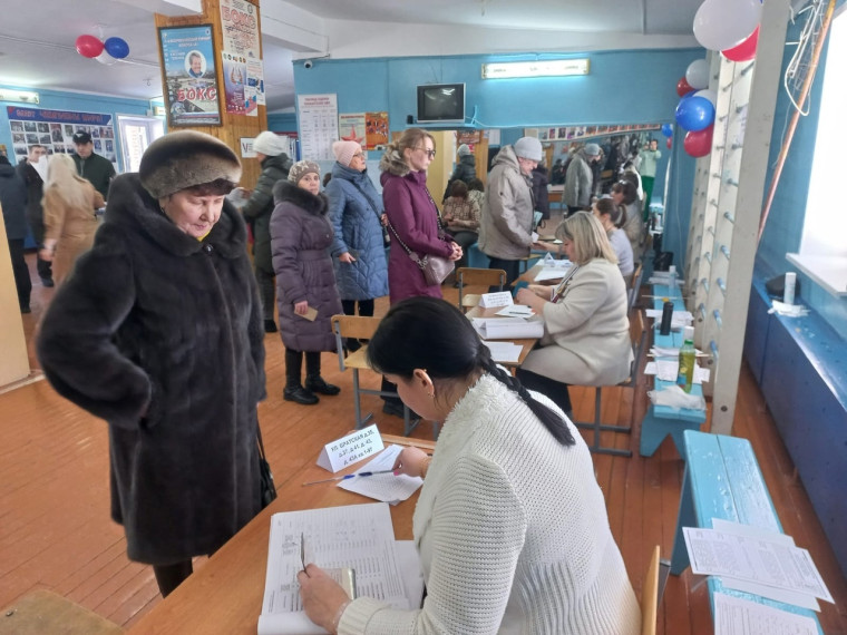 Во второй половине дня на избирательных участках Димитровграда многолюдно. Во второй половине дня на избирательных участках Димитровграда многолюдно.