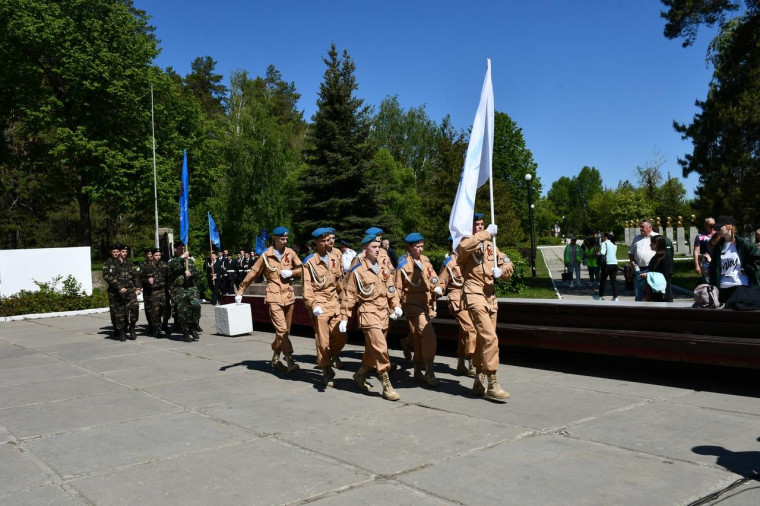 21 мая прошло открытие финала военно-спортивной игры "Орленок".