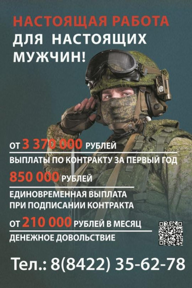 Военкомат приглашает мужчин на военную службу по контракту. Военкомат приглашает мужчин на военную службу по контракту.