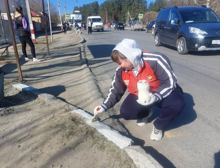 Дружно - на субботник!. Дружно - на субботник!.