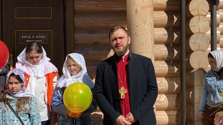В храме Луки Крымского прошел детский пасхальный праздник в честь Светлого Воскресения Христова. В храме Луки Крымского прошел детский пасхальный праздник в честь Светлого Воскресения Христова.