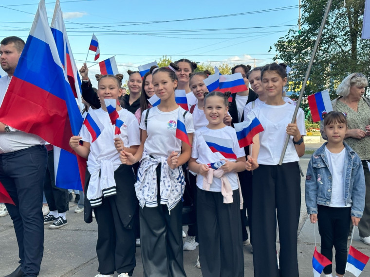 В Димитровграде 22 августа прошли праздничные мероприятия, посвящённые Дню Государственного флага Российской Федерации.