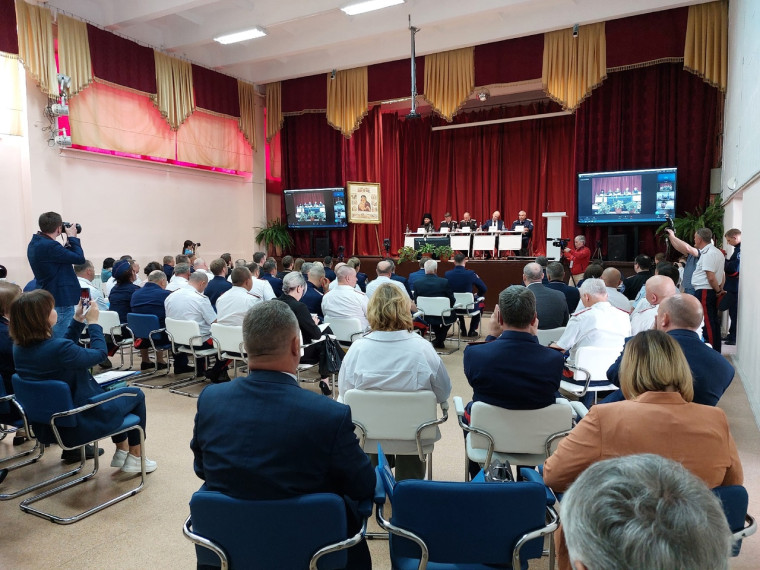В пятницу 19 мая в Димитровграде проходит семинар ПФО &quot;Основные направления деятельности казачьих обществ и механизмы их развития&quot;.